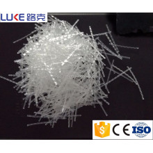 Polypropylene staple fiber additive cement curved PP macro fiber